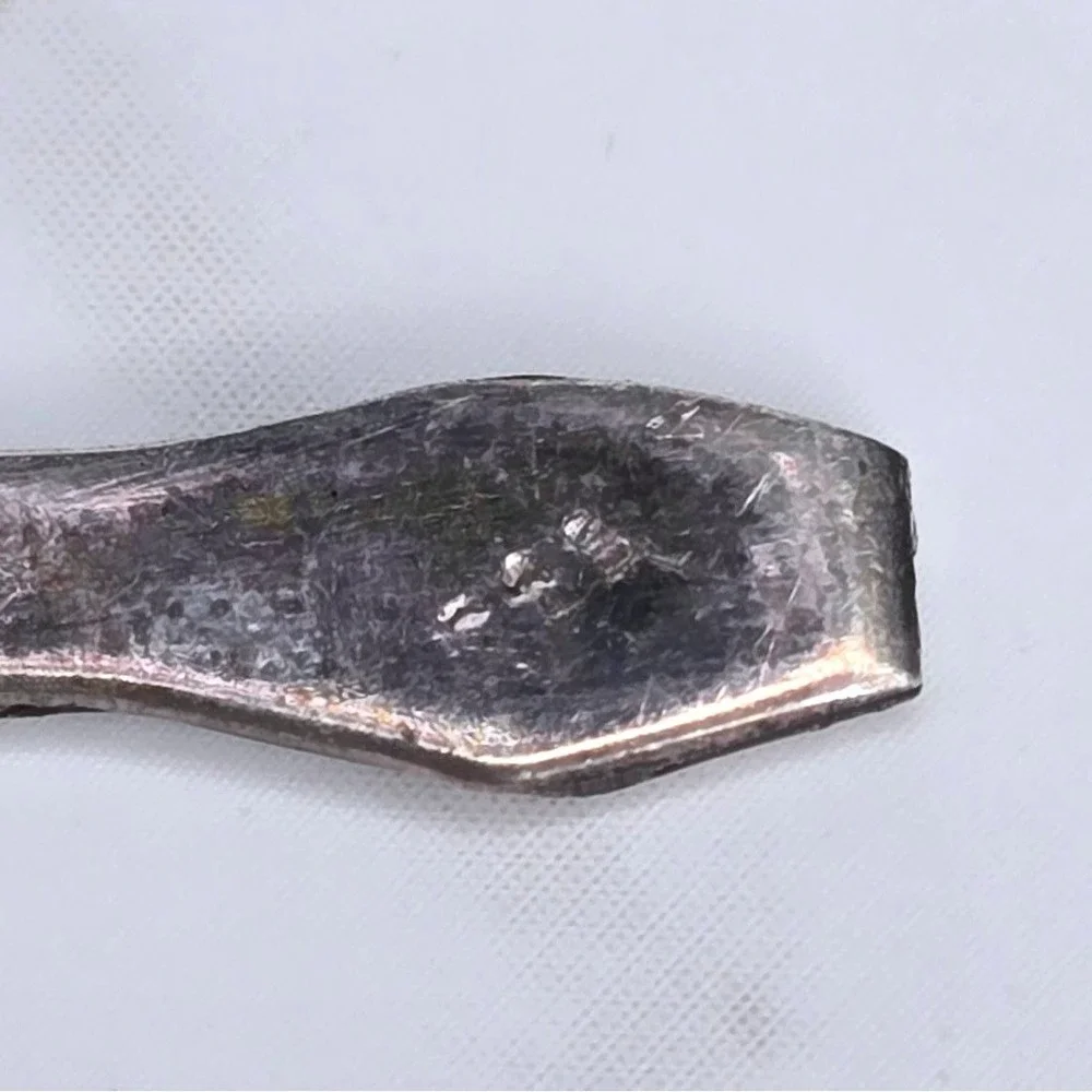 Vintage 925 Sterling Silver Dragonfly Brooch Pin Applied Dot Artisan Insect 7.1g